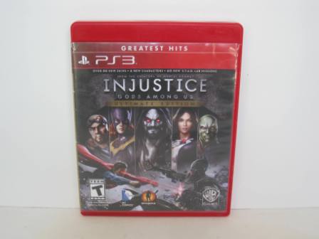 Injustice Gods Among Us Ultimate Edition GH (CASE ONLY) - PS3